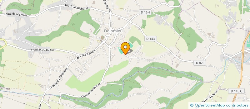 localisation de l'entreprise GUILLAUD TOUR AUTOMOBILES  SAINT-DIDIER-DE-LA-TOUR