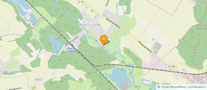 localisation de l'entreprise GUILLAUME  ROCHY-CONDE