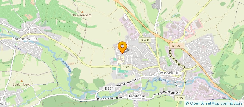 localisation de l'entreprise GUILLAUME  KNRSHEIM