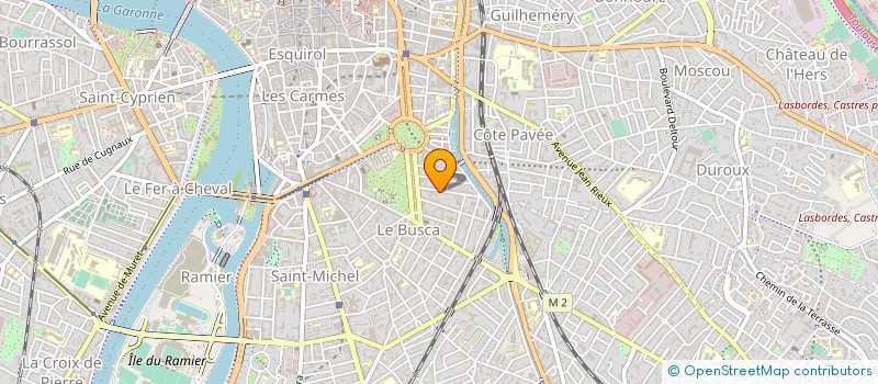 localisation de l'entreprise GUILLAUME BARDINA à TOULOUSE