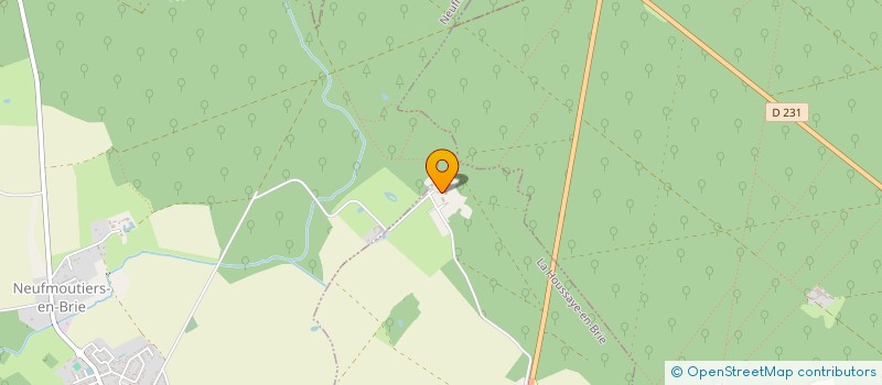 localisation de l'entreprise GUILLAUME BATILLAT  NEUFMOUTIERS-EN-BRIE