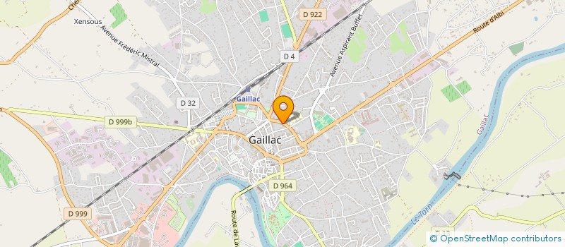 localisation de l'entreprise GUILLAUME BODDI PEINTURE  GAILLAC