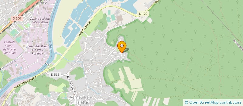 localisation de l'entreprise GUILLAUME CAB  VERNEUIL-EN-HALATTE