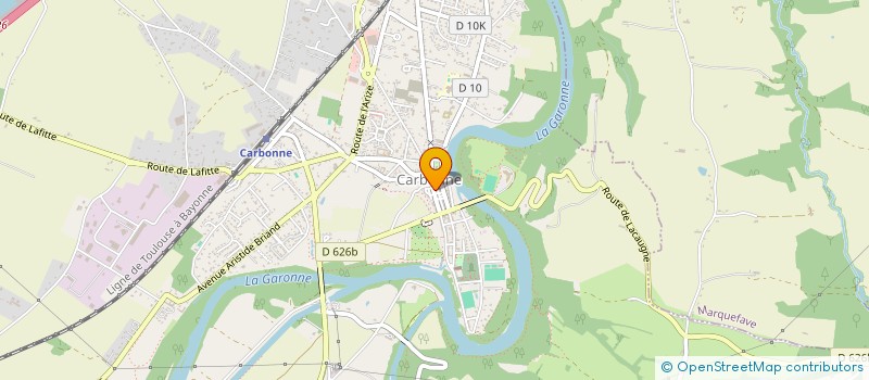 localisation de l'entreprise GUILLAUME CAPIN  CARBONNE