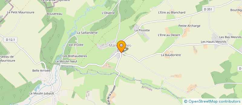 localisation de l'entreprise GUILLAUME CONSEILS ET FINANCES à MAROLLES-LES-BUIS