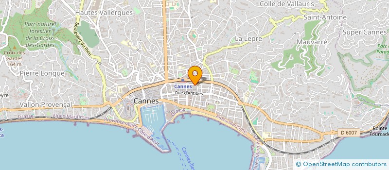 localisation de l'entreprise GUILLAUME DARDE AVOCAT  CANNES