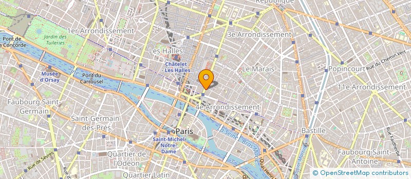 localisation de l'entreprise GUILLAUME DELLESSE CREATEUR FLORAL  PARIS