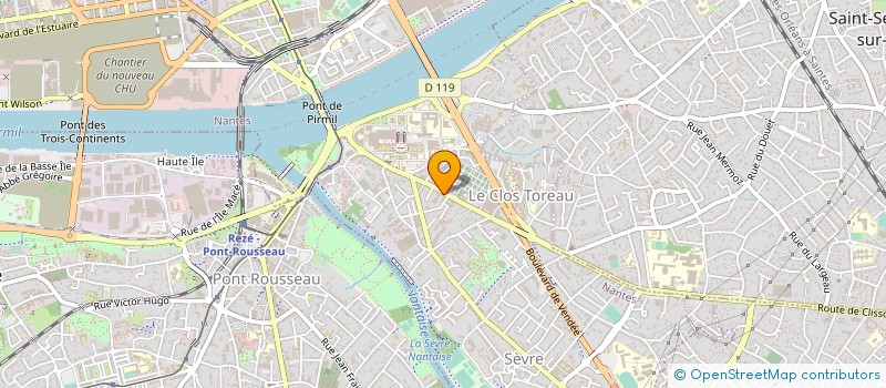localisation de l'entreprise GUILLAUME FLEURS à NANTES