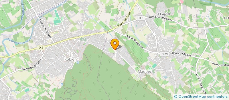 localisation de l'entreprise GUILLAUME GROS  MAUBEC