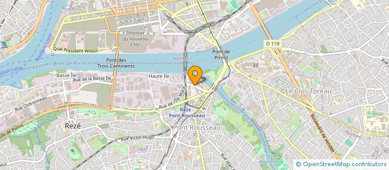 localisation de l'entreprise GUILLAUME HERVOUET  NANTES