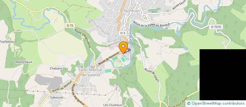 localisation de l'entreprise GUILLAUME LE GOFF  SAINT-FRONT-LA-RIVIERE