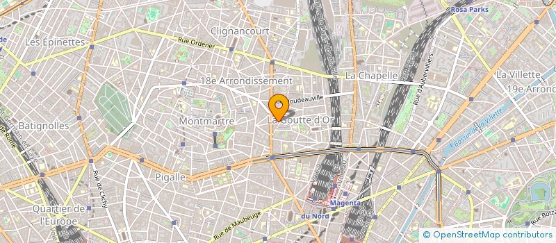 localisation de l'entreprise GUILLAUME LE HENAFF  EURL  PARIS