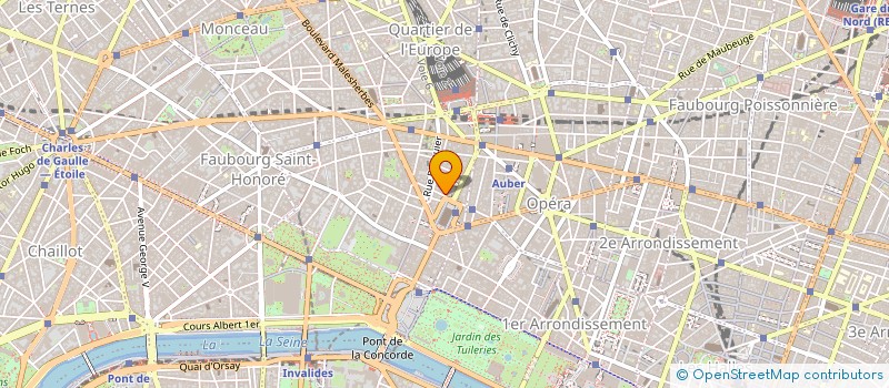 localisation de l'entreprise GUILLAUME LE JARDINIER à PARIS