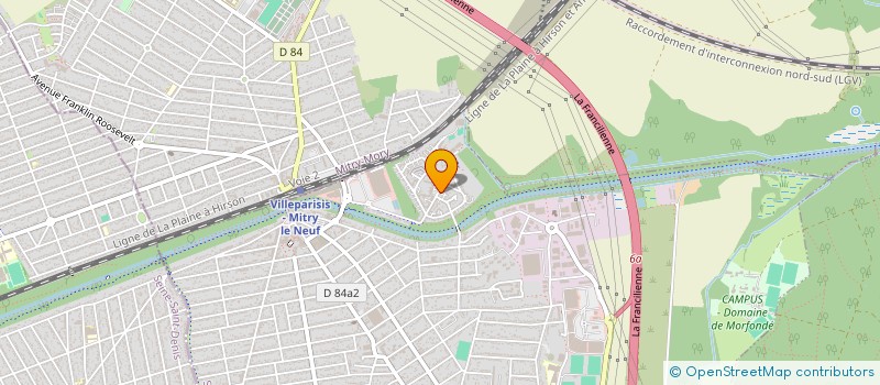 localisation de l'entreprise GUILLAUME MULTISERVICES à VILLEPARISIS