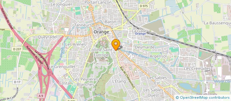 localisation de l'entreprise GUILLAUME NEMER à ORANGE