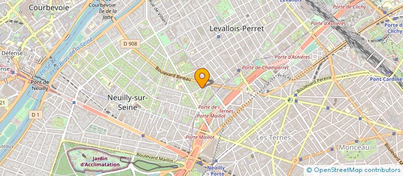 localisation de l'entreprise GUILLAUME PIERR à NEUILLY-SUR-SEINE