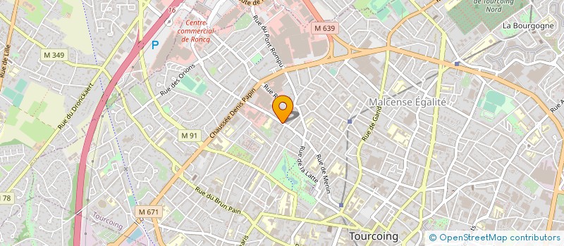 localisation de l'entreprise GUILLAUME PLOMBERIE à TOURCOING
