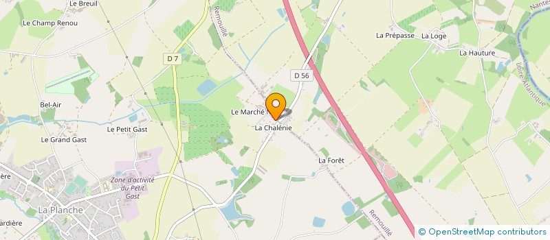 localisation de l'entreprise GUILLAUME RETAILLEAU  REMOUILLE