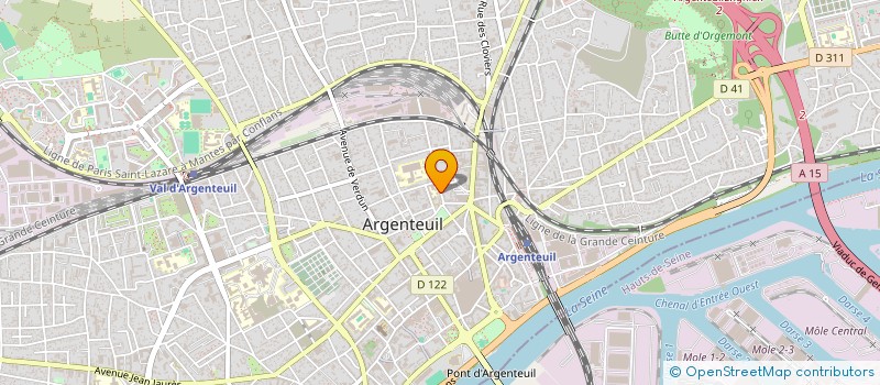 localisation de l'entreprise GUILLAUME SCHWEITZER CONSULTING  ARGENTEUIL