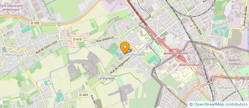 localisation de l'entreprise GUILLAUME TELL  SAINT-LOUIS