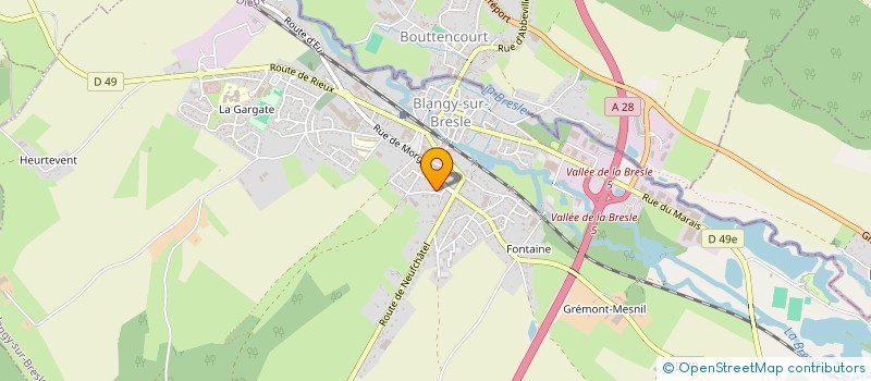 localisation de l'entreprise GUILLAUME TELL  RIEUX