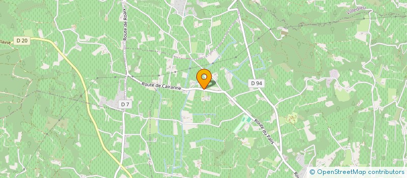 localisation de l'entreprise GUILLAUME TP à VAISON-LA-ROMAINE