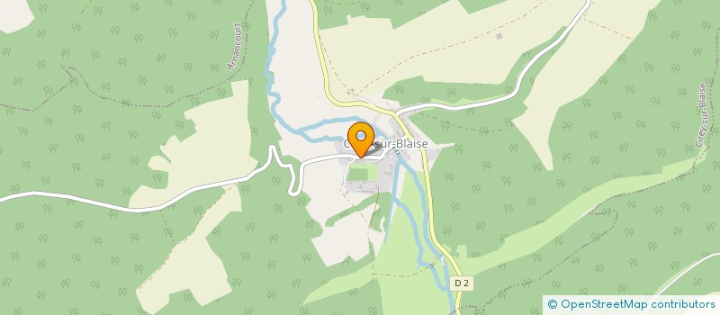 localisation de l'entreprise GUILLAUMEE PRESTATIONS LOCATIONS à CIREY-SUR-BLAISE