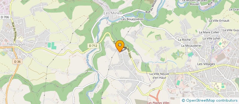 localisation de l'entreprise GUILLAUMETAL  PLOUFRAGAN