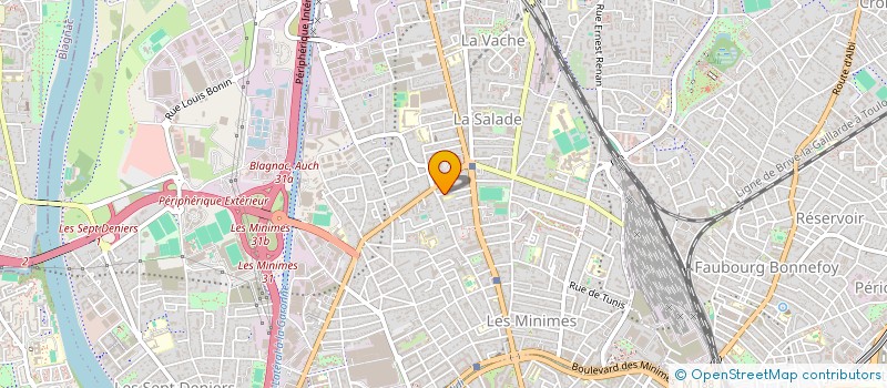 localisation de l'entreprise GUILLAUMEZ à TOULOUSE