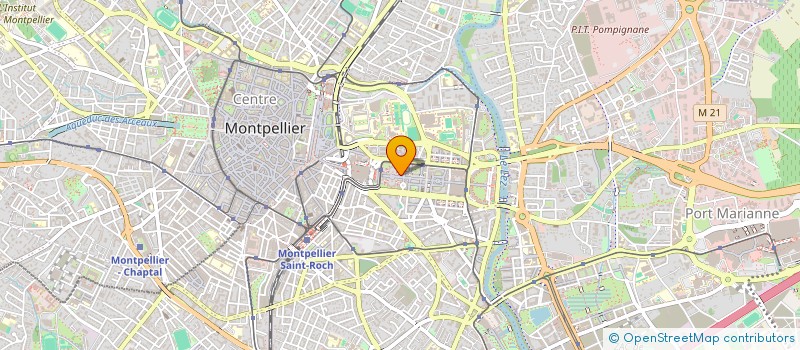 localisation de l'entreprise GUILLAUMIN à MONTPELLIER