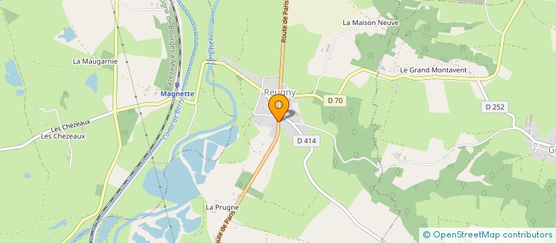 localisation de l'entreprise GUILLAUMIN - DELOOCKER - FERNANDES  ESTIVAREILLES