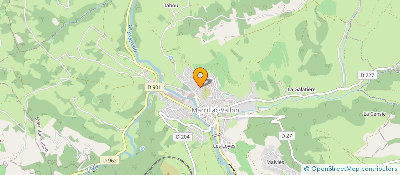 localisation de l'entreprise GUILLEBASTRE GASTON ET JO à SAINT-CHRISTOPHE-VALLON