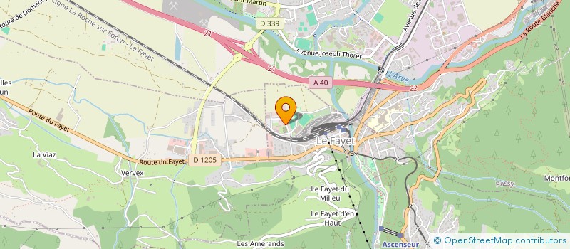 localisation de l'entreprise GUILLEDDY  SAINT-GERVAIS-LES-BAINS