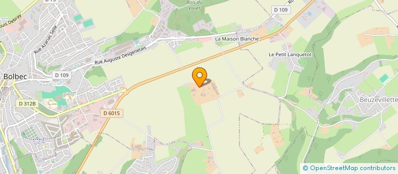 localisation de l'entreprise GUILLEMARD à BOLBEC