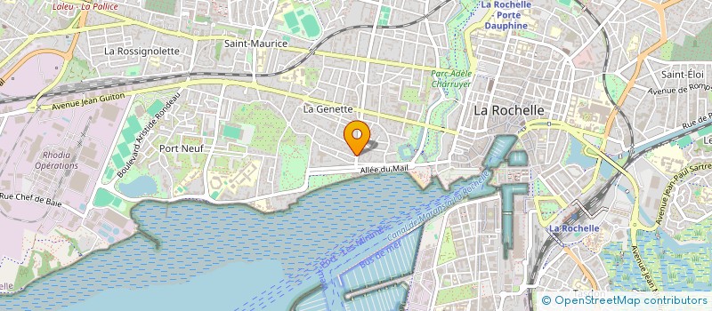 localisation de l'entreprise GUILLEMETTE.FOUCHE.CONSEIL  LA ROCHELLE