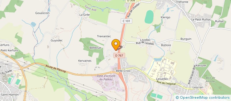 localisation de l'entreprise GUILLEMIN PAYSAGISTE  SAINT-AVE