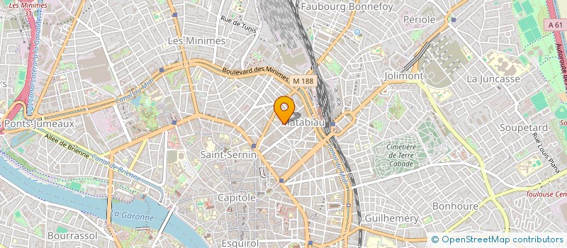 localisation de l'entreprise GUILLEMIN QUATRE à TOULOUSE
