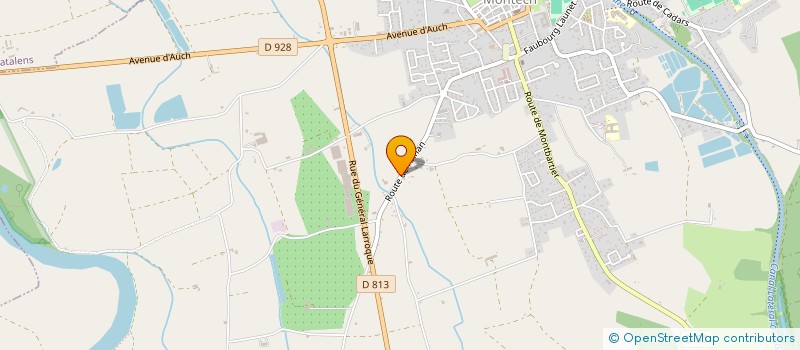 localisation de l'entreprise GUILLEMIN SCI  MONTECH