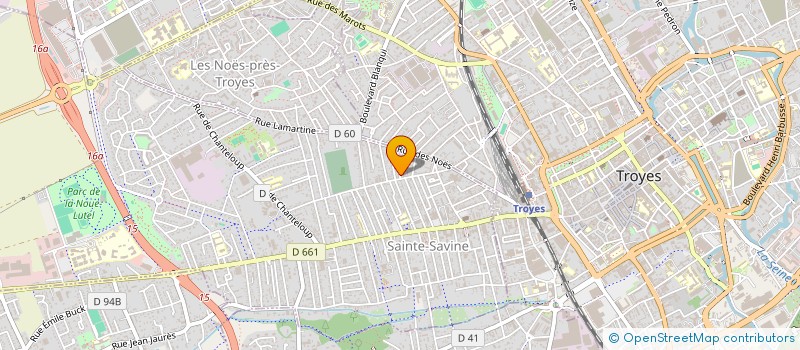 localisation de l'entreprise GUILLEMIN TROYES  SAINTE-SAVINE