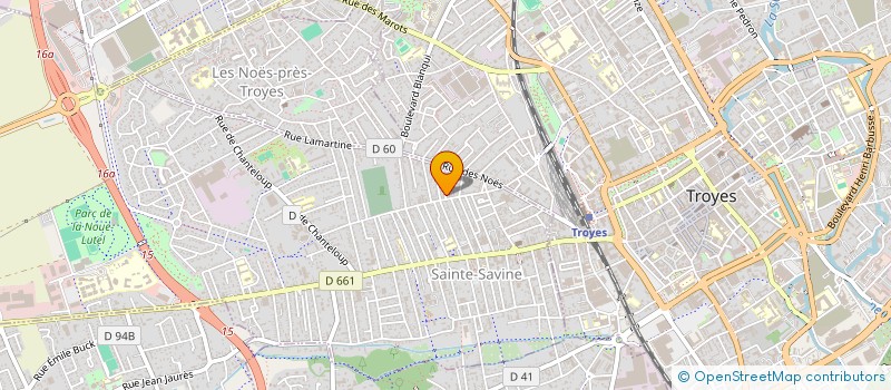 localisation de l'entreprise GUILLEMIN V  SAINTE-SAVINE