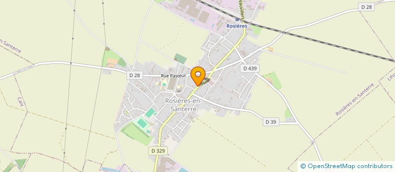 localisation de l'entreprise GUILLEMONT VANBAELINGHEM  ROSIERES-EN-SANTERRE