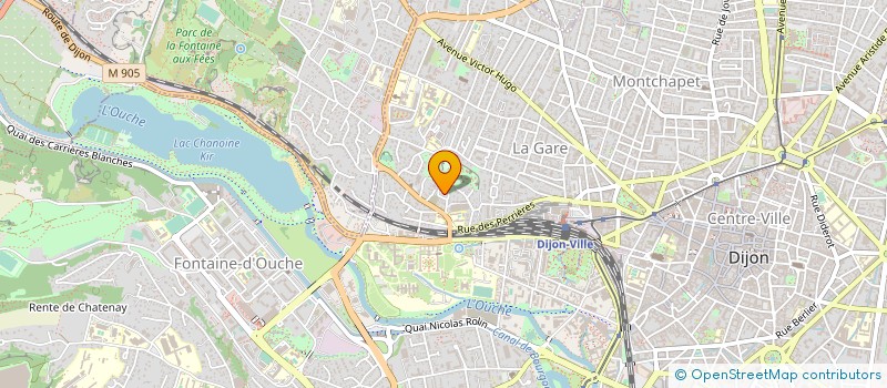 localisation de l'entreprise GUILLEMOT  DIJON