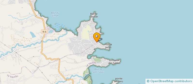 localisation de l'entreprise GUILLEMOT INVEST  LE FRANCOIS