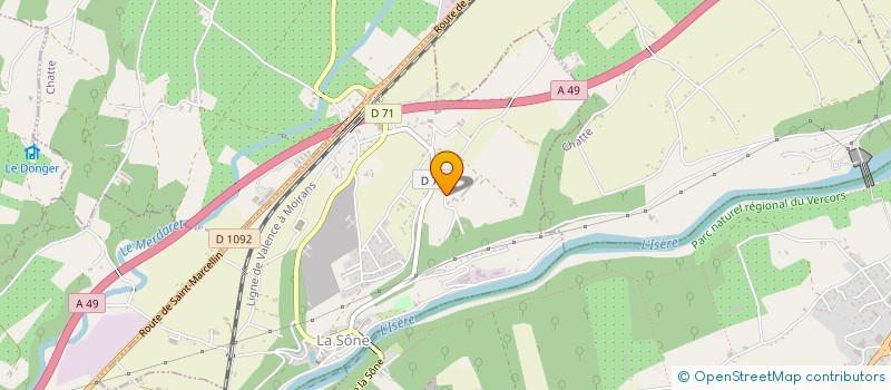 localisation de l'entreprise GUILLERMIER à LA SONE