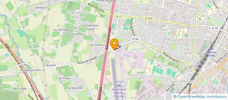 localisation de l'entreprise GUILLERMIN NETO à CHARNAY-LES-MACON