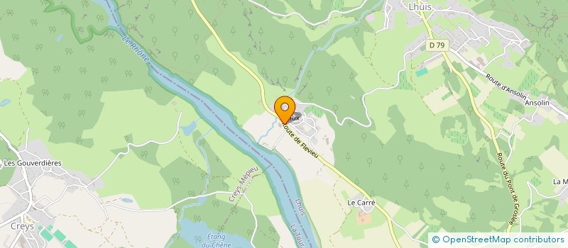 localisation de l'entreprise GUILLERMIN PERE ET FILS  LHUIS