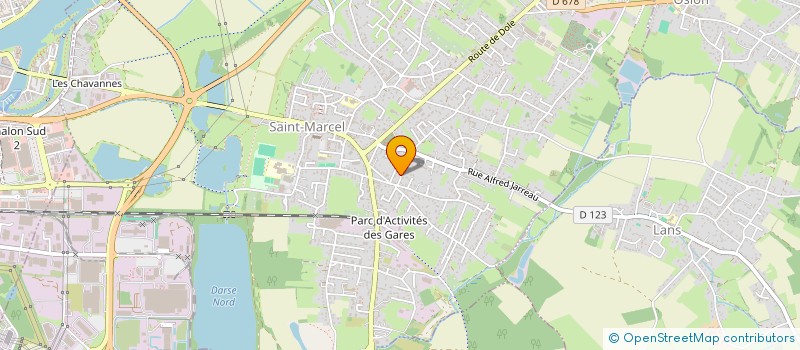 localisation de l'entreprise GUILLERMIT à SAINT-MARCEL