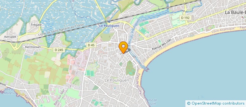 localisation de l'entreprise GUILLERMO ATELIER à LE POULIGUEN