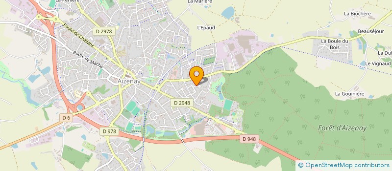 localisation de l'entreprise GUILLET DEBOUCHAGES  LA GENETOUZE