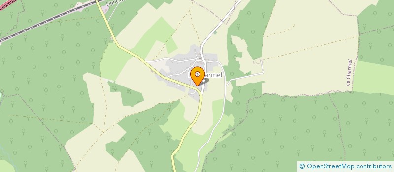 localisation de l'entreprise GUILLET GAILLARD  LE CHARMEL